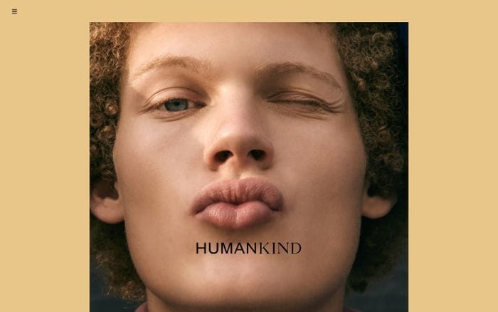 Humankind - Representation website preview
