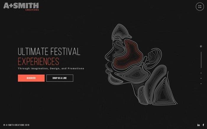 Asmithcreations website preview