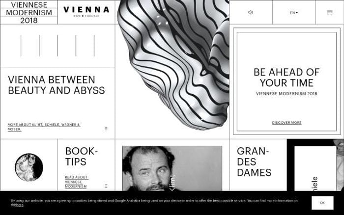 Viennesemodernism2018 website preview