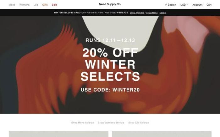 Needsupply website preview