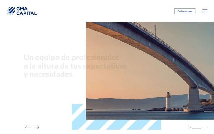 Gmacap website preview
