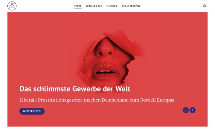 Start - Die soziale Lage | Wir diskutieren Sozialpolitik website preview
