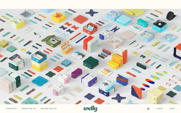 Welly website preview