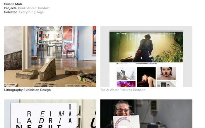 Simonmalz website preview