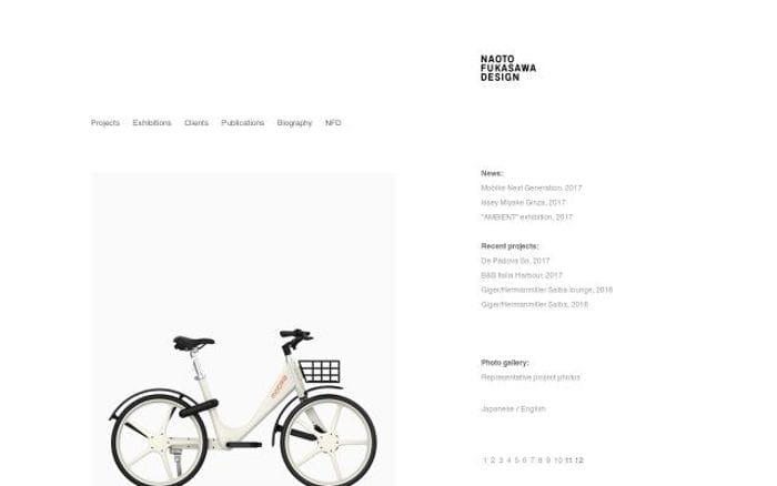 Naotofukasawa website preview
