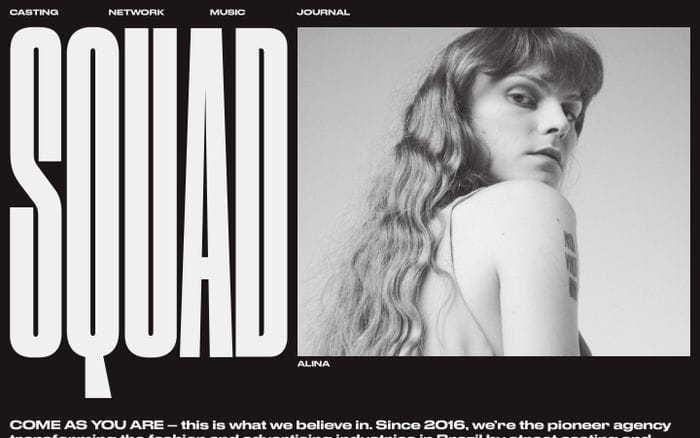 Squad website preview