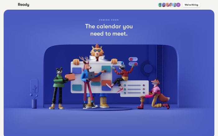 Ready website preview