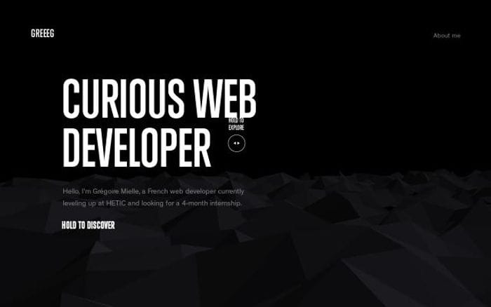 Greeeg website preview