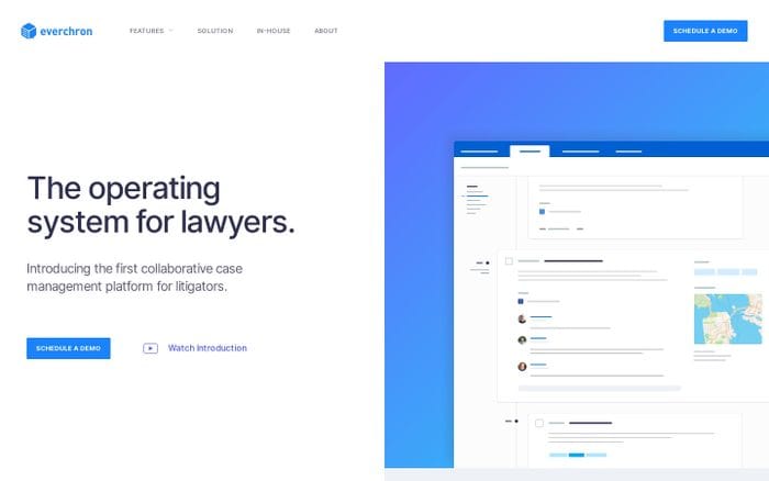 Everchron website preview