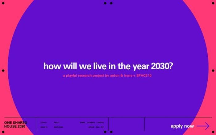 Onesharedhouse2030 website preview