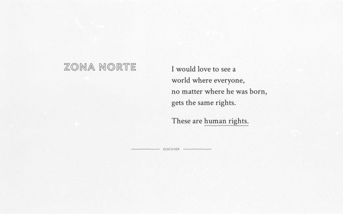 Zona Norte by 27 Films website preview
