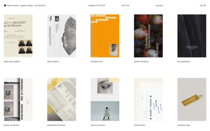 lisbeth antoine website preview
