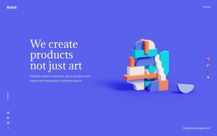 Netrixdigital website preview
