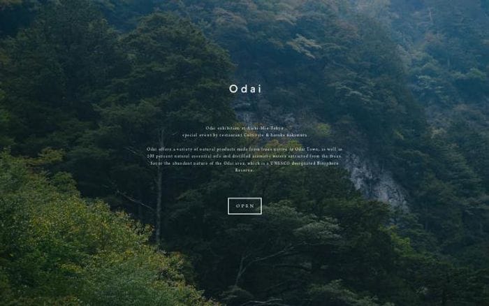 Odai website preview