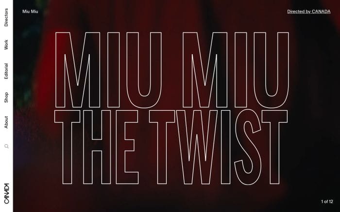 CANADA website preview