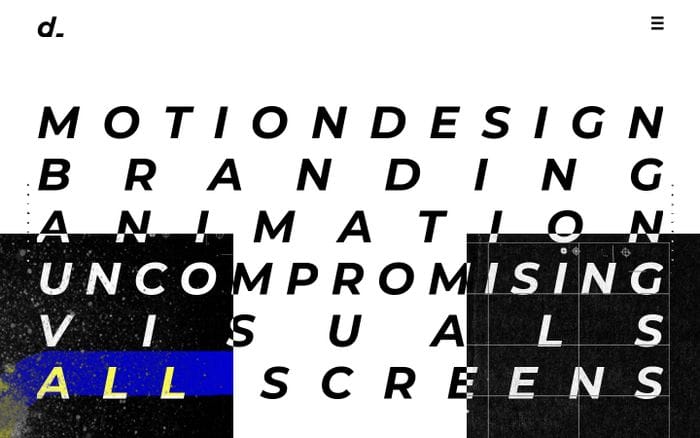 Dystopian Creatives website preview
