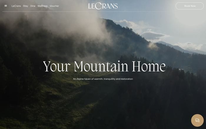 LeCrans website preview