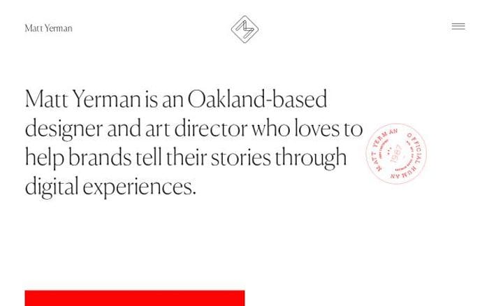Mattyerman website preview
