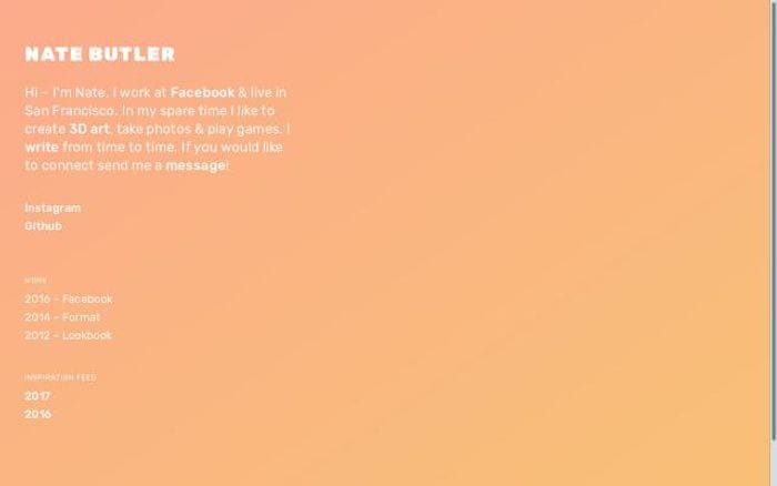Nate website preview