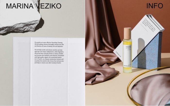 Marina Veziko website preview