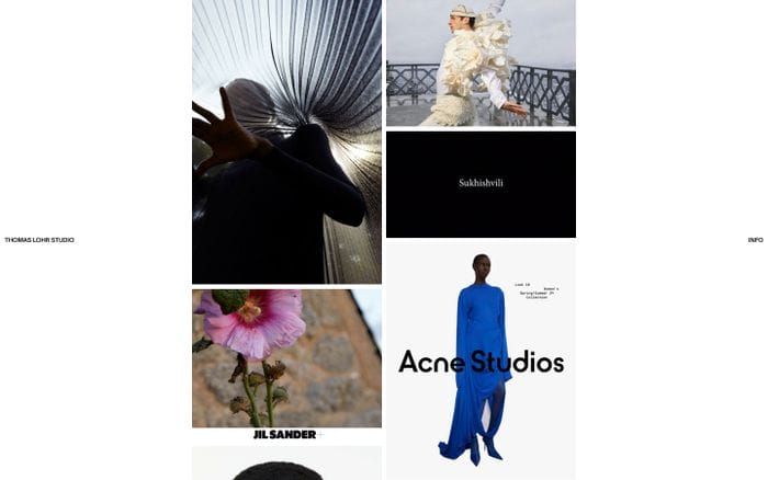 Thomas Lohr Studio website preview