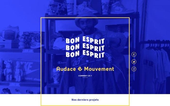 Bon-esprit website preview
