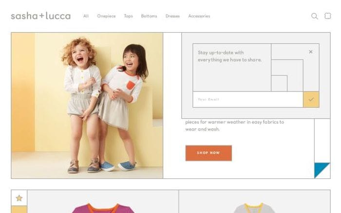 Sashaandlucca website preview