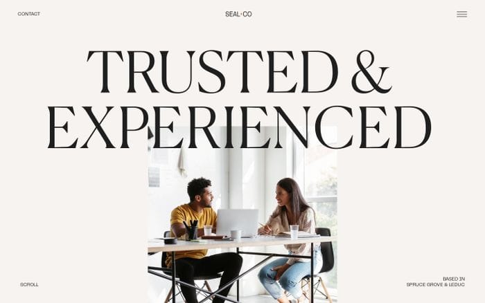 Seal + Co website preview