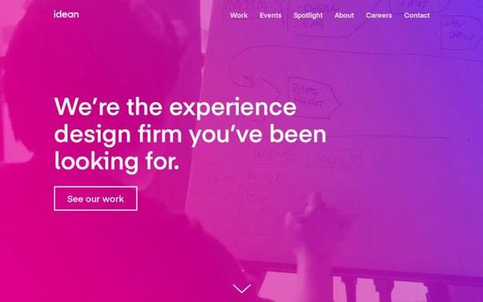 Idean website preview
