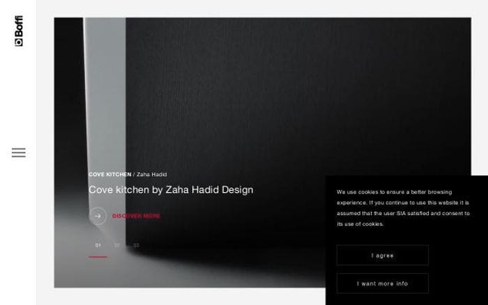 Boffi website preview