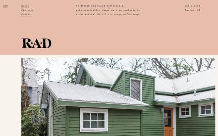 Rubyannedesigns website preview