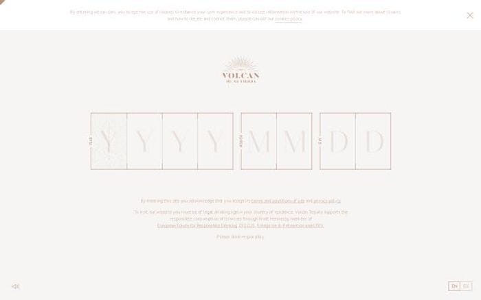 Volcan website preview