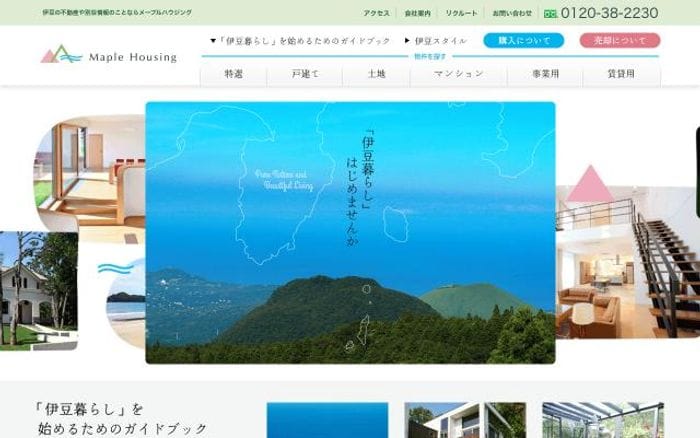 Maple-h website preview