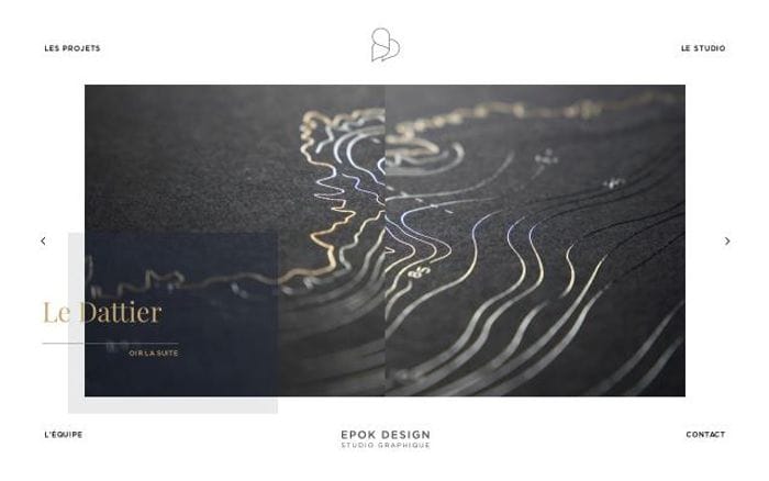 Epok-design website preview