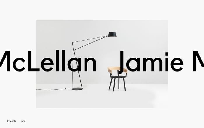 Jamie McLellan website preview