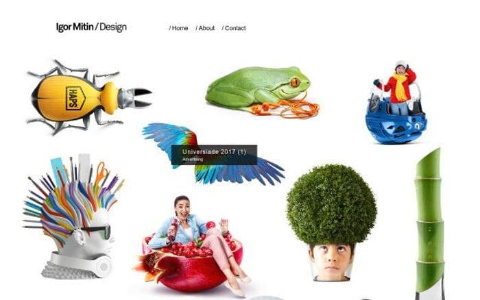 Igormitin website preview
