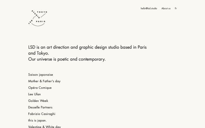 LSD website preview
