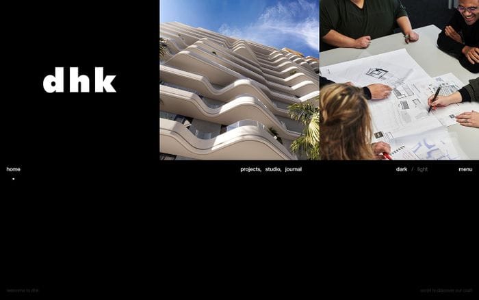 Dhk website preview
