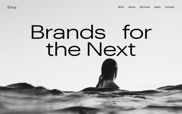 Firma website preview