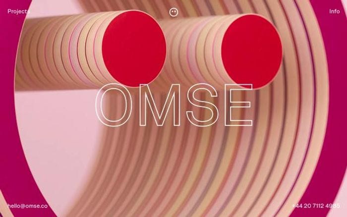 Omse website preview