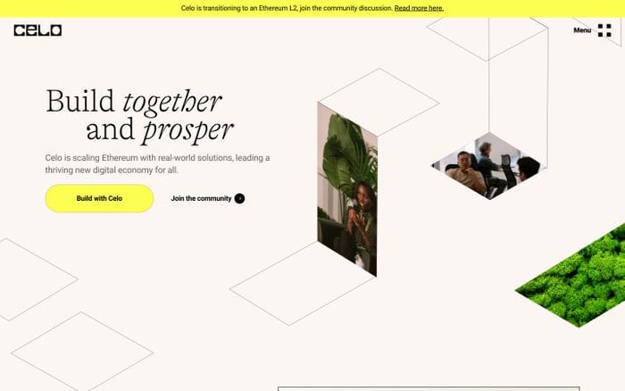 Celo website preview