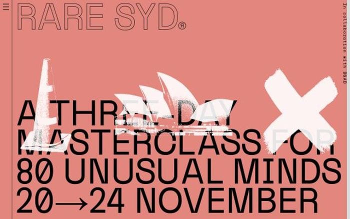 Rare-syd website preview