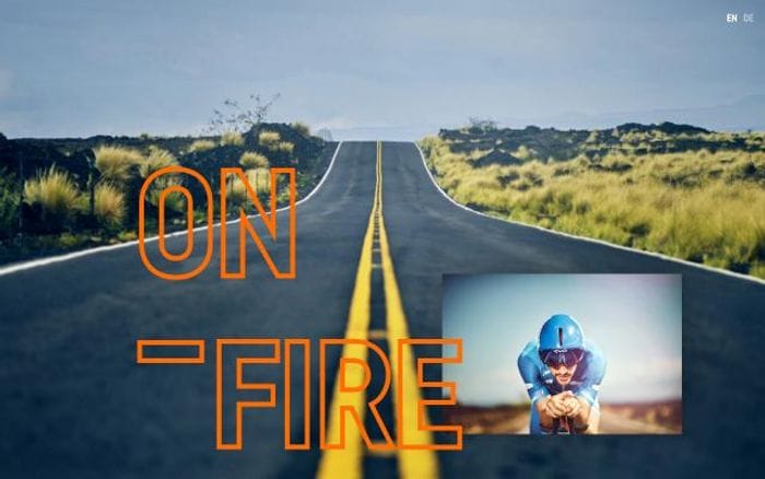Onfire website preview