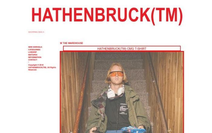 Hathenbruck website preview