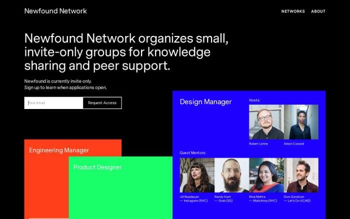Newfound Network website preview
