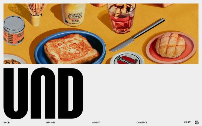 UnD website preview