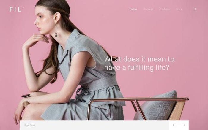 Fillinglife website preview