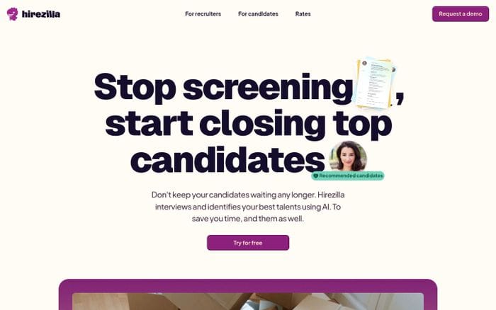 Hirezilla website preview