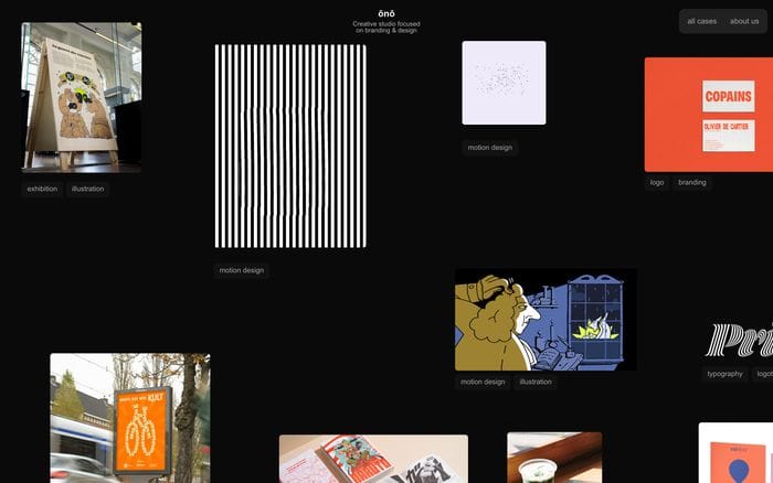 Ono website preview