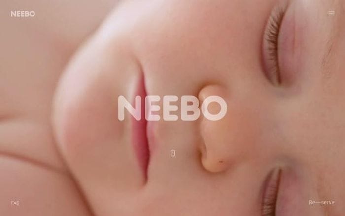 Neebo website preview